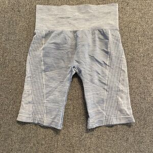 Light Blue Biker Shorts